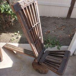 Three Very Old Chairs From The Middle East