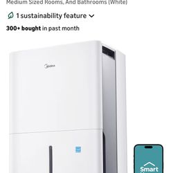 Midea 1,500 Sq. Ft. Energy Star Certified Dehumidifier