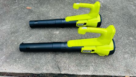 Ryobi One+18 Volt 90mph 250cfm Blowers🛑$30 Each/$30 Cada Una🛑No Battery/No Bateria