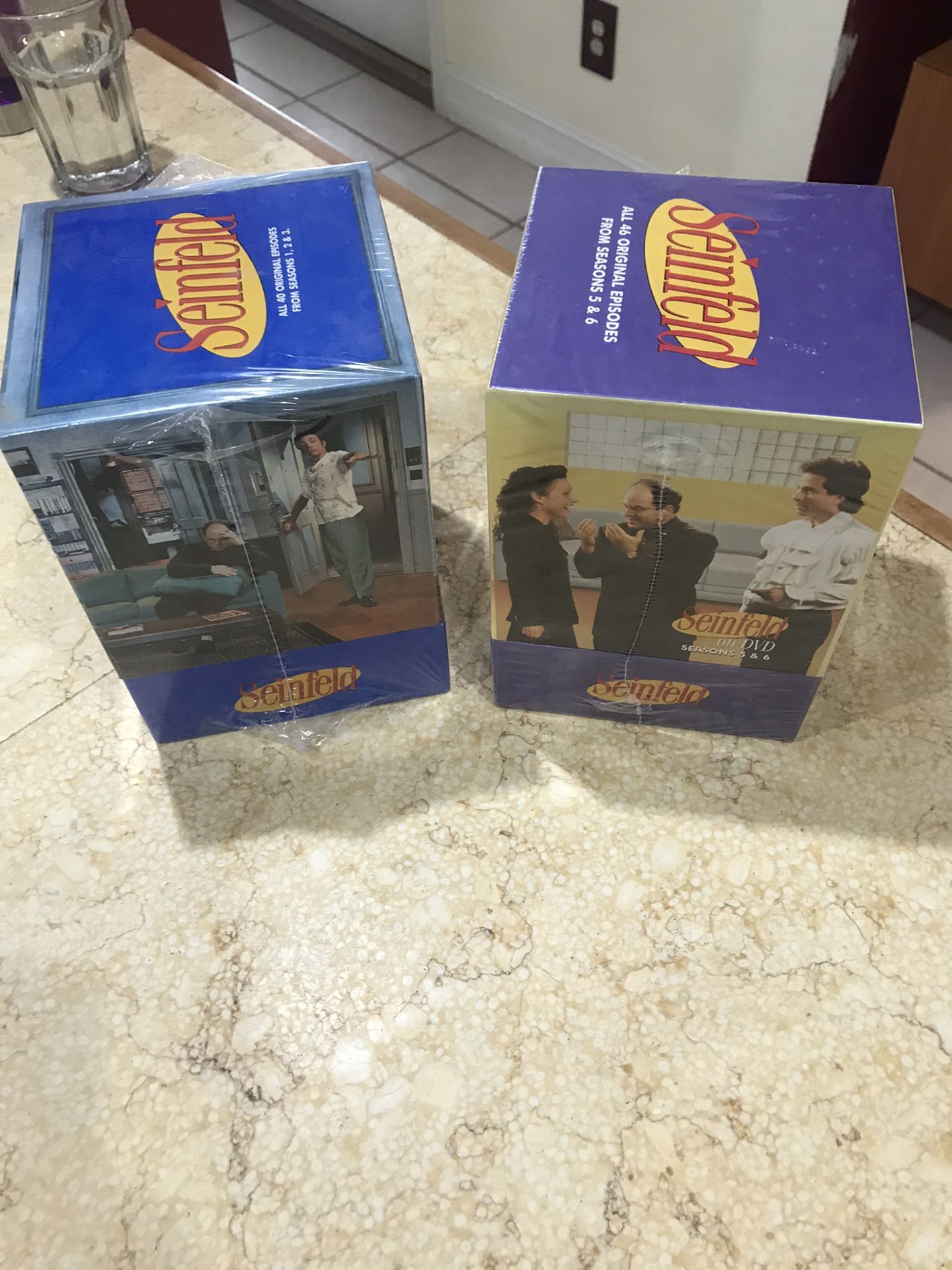 Seinfeld collection never opened brand new in the boxes