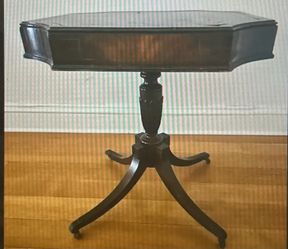 Antique Regency Style Rosewood Pedestal Table