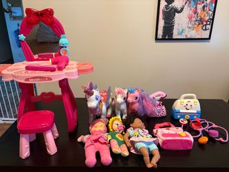 Girl toy lot
