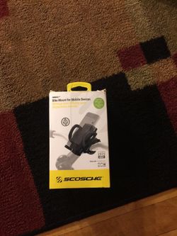 Mobile device for bike holder