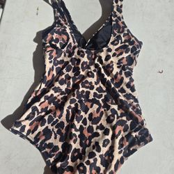 Leopard Bathing Suit 