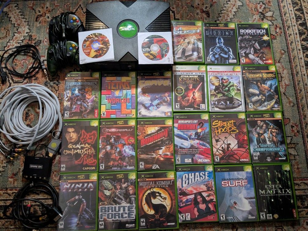 Original Xbox Box Collection
