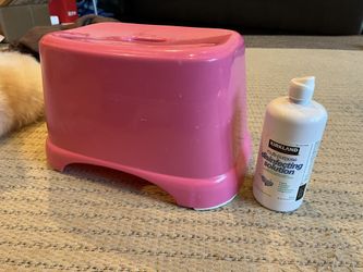 Durable Pink Sitting Stool
