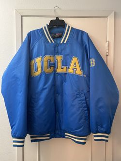 VINTAGE UCLA BRUINS CREATION OF DEMAND STARTER STYLE PUFFER JACKET MENS MEDIUM - (Good Condition) -
