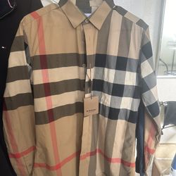 Burberry Button Up Size M Mens