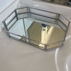 Mirrored Vanity Tray