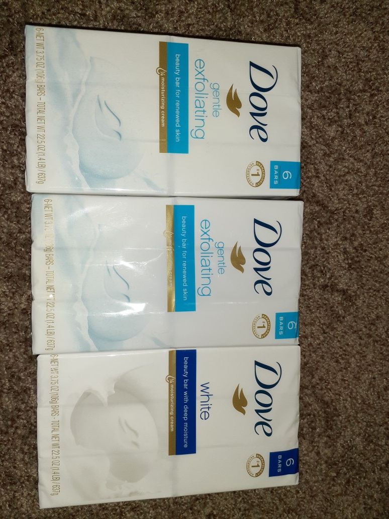 Dove bar soap