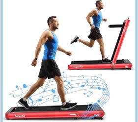 Goplus SuperFit 2-in-1 Folding Treadmill – Brand New