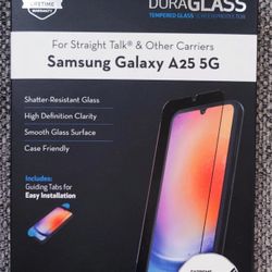 WriteRight DuraGlass Samsung Galaxy A25 5G Tempered Glass Screen Protector