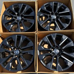 19” Toyota RAV4 factory wheels rims satin black new