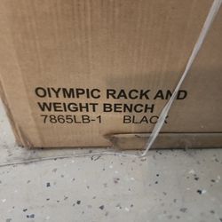 Olympic Weight Bench With Rack