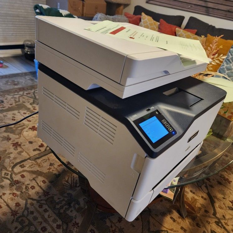Printer Specifications
SKU
C235/DNI
Printer Brand
Xerox
Standard Functions
Print, copy, scan, fax
Print Speed
Up to 24 pages/minute
Paper Capacity