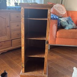 Plant stand shelves  with glass door