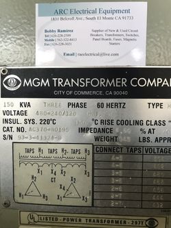 Buy/Sell Electrical Transformers