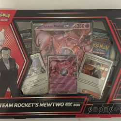 Pokemon Destined Rivals Mewtwo Ex Box 