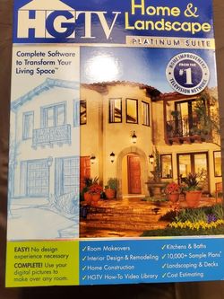 HGTV Home & Landscape Platinum Software Suite