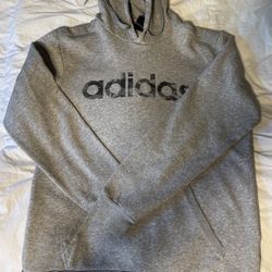 Grey Adidas Hoodie 