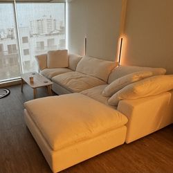 Restoration Hardware cloud Couch - White NEED GONE ASAP