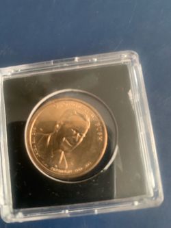 George H W Bush dollar coin