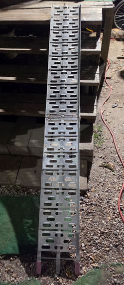 Aluminum Folding Motorcycle Ramp