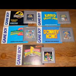 Original Nintendo GameBoy Games