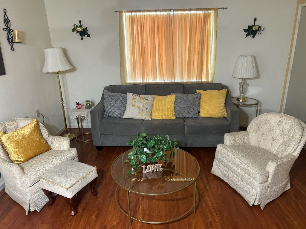 Total living  room items in the picture go for $300 or the best offer