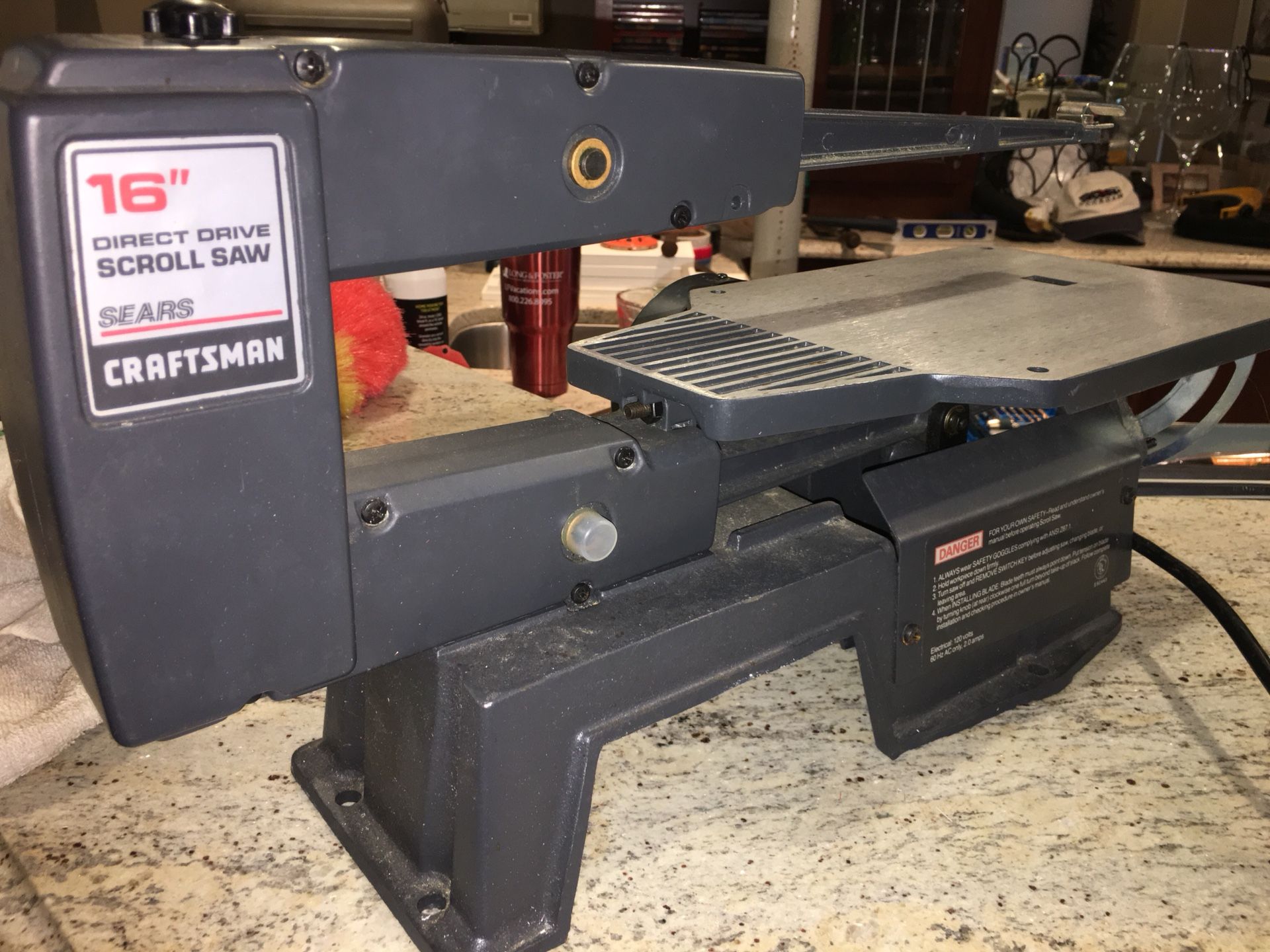 Sears Craftsman 16” Direct Drive Scroll Saw