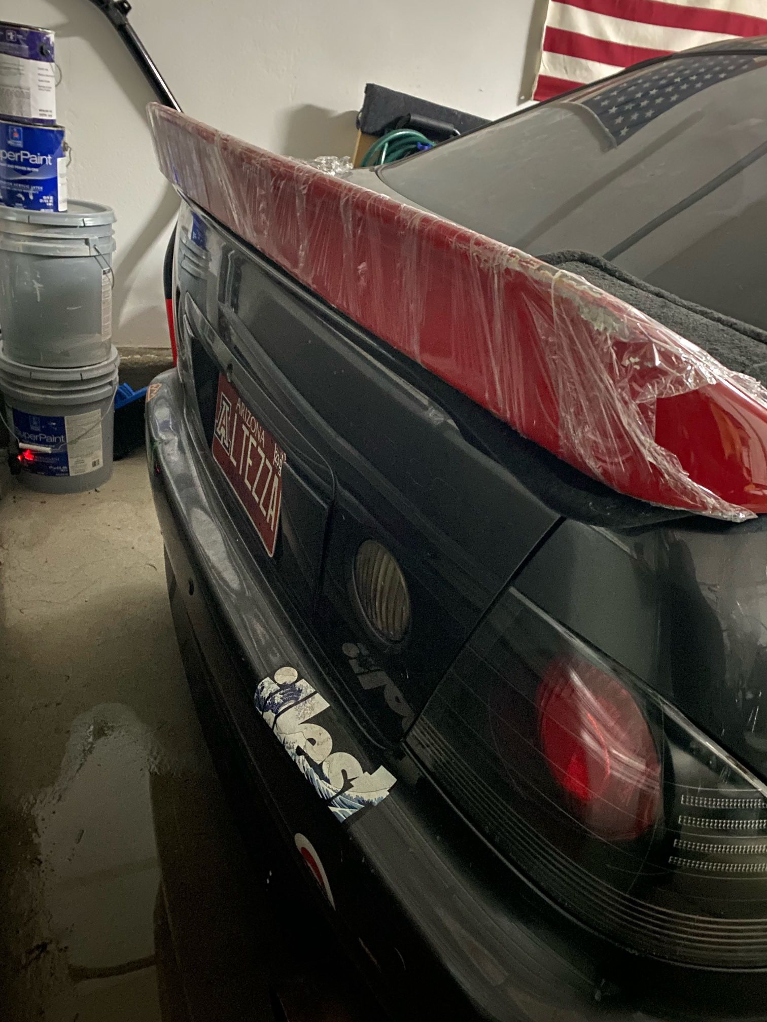 01-05 IS300 Altezza Kaminari FRP Trunk Wing Spoiler