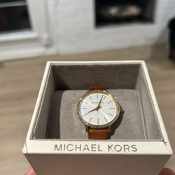 Pyper Gold-Tone Leather Watch