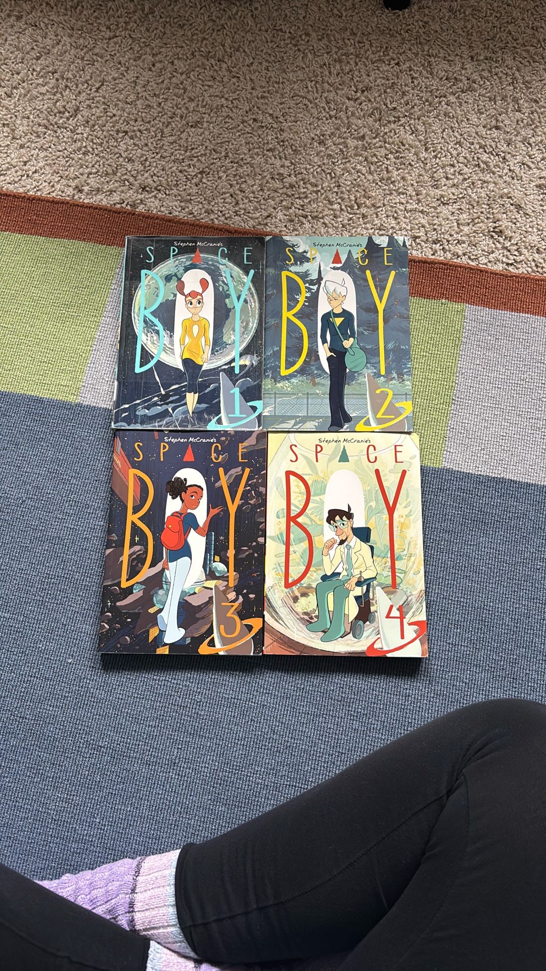 FREE Space Boy Graphic Novels 1-4