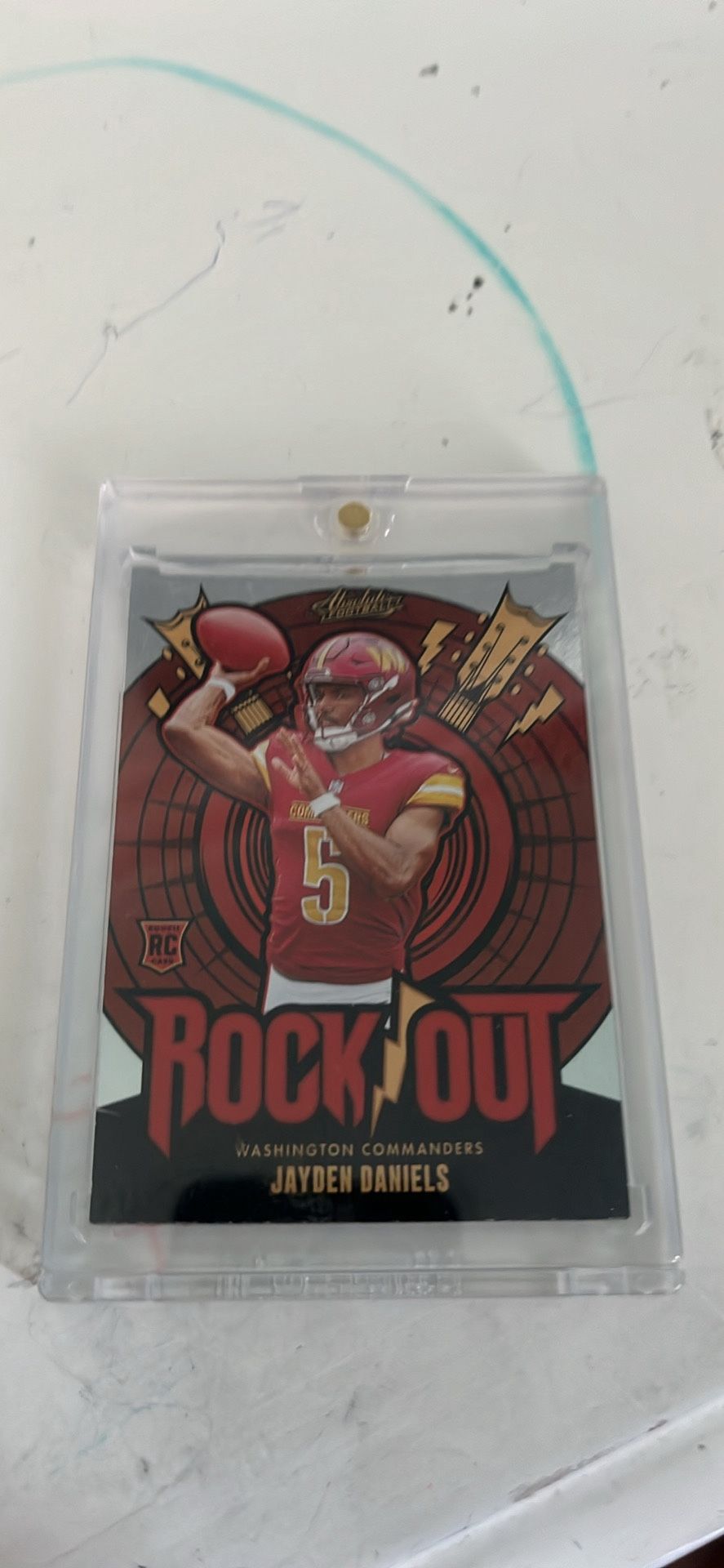 Jayden Daniels Rookie Rockout Sports Card