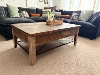Farmhouse Industrial Coffee Table