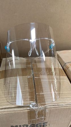 Adult face shields