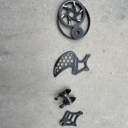 Super73 frame and surron parts