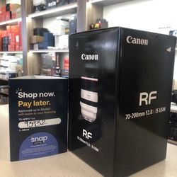 Canon RF 70-200mm F2.8 Only At Downey Camera 