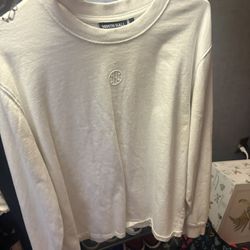 Zumiez Medium Long Sleeve White No Stains No Rips Smoke Creek