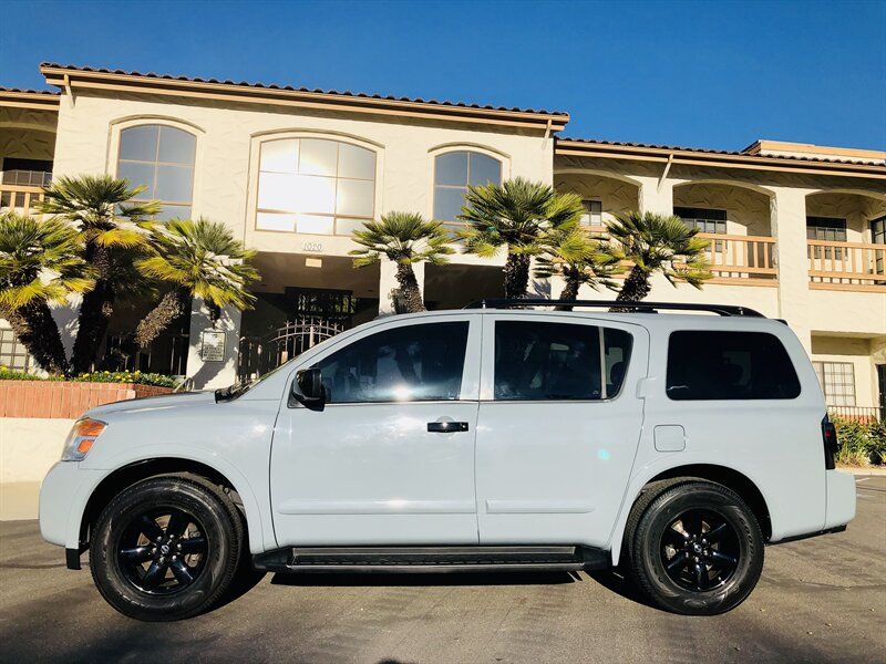 2011 Nissan Armada SV NARDO GRAY PAINT JOB BLACK WHEELS for