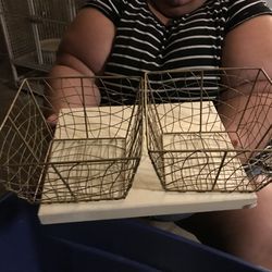 Metal baskets