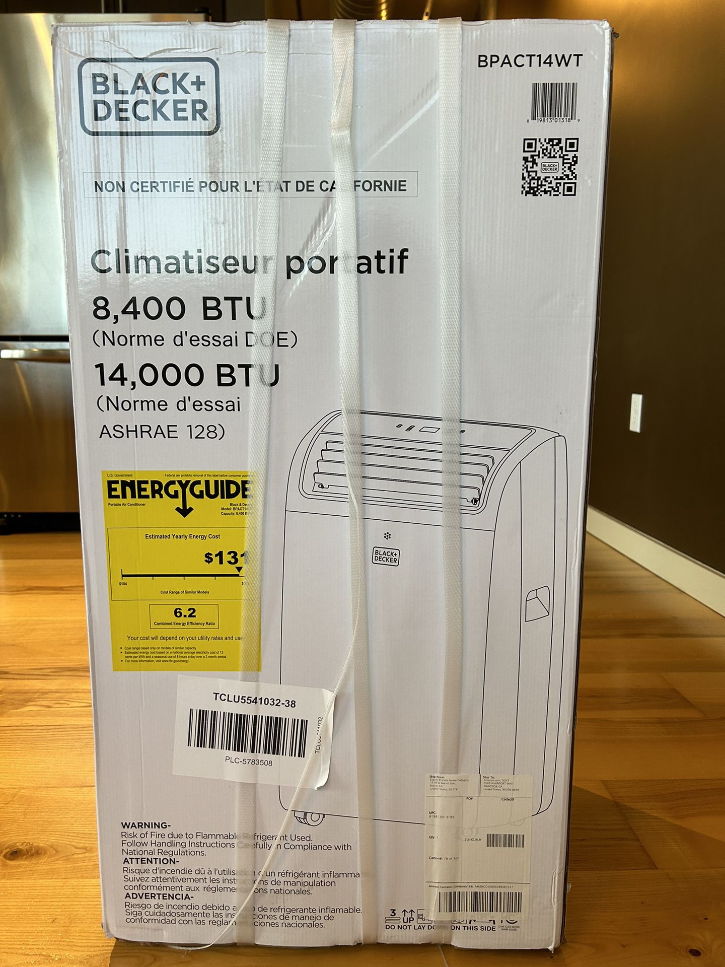 Black and Decker BPACT12 12000 BTU Portable AC for Sale in Arlington, WA -  OfferUp