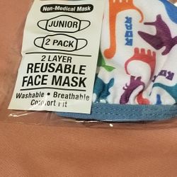 2. Pk Reusable Face Mask. 
