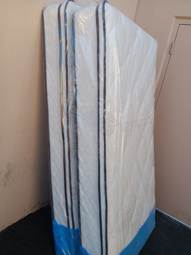 2 Twins Size Pillow Top For Both $289 Free Delivery Same Day