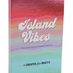 Macy’s Island Vibes Full-Face Pressed pigment palette With  A Mirror 