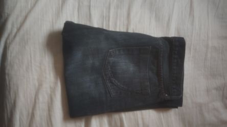Paper And Denim Blue Jeans 36 Waist By 32 Length Slightly Flared Bottoms