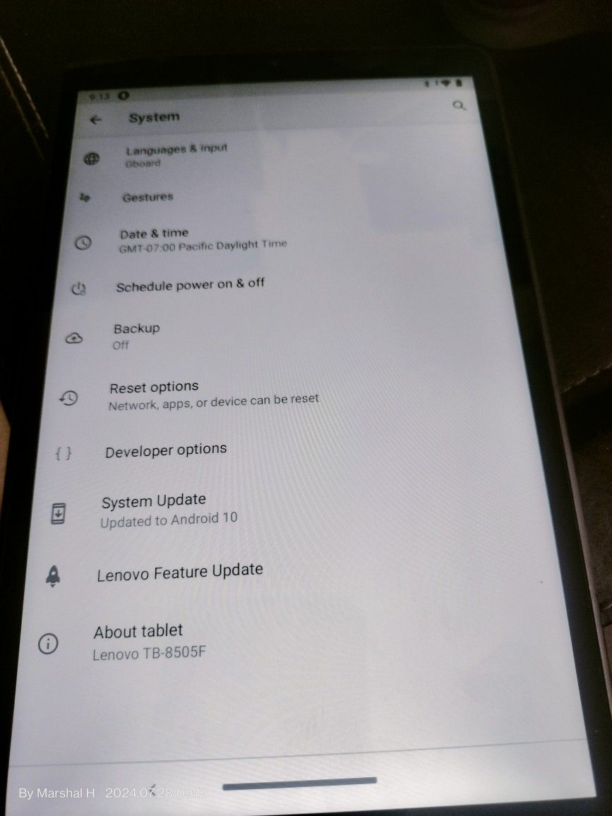 Lenovo Tablet