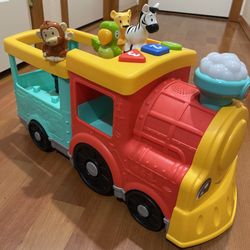 isher-Price Learning Toy Big ABC Animal Train