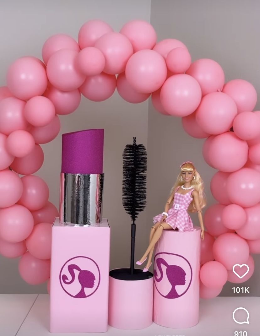 barbie centerpieces Centros De Mesa