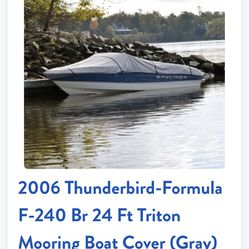 24’ Triton Mooring Boat Cover